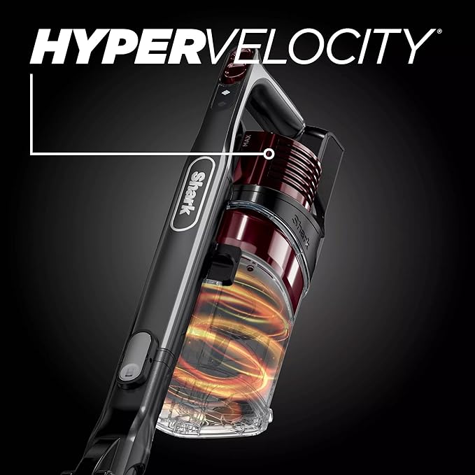 Shark R-IZ464H Vertex Cordless Stick Vacuum with DuoClean PowerFins Lightweight Pet Hair HEPA 60 Min Run Time - Certified Refurbished