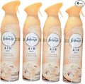 Febeereze Air Freshener Spray Whipped Warm Sugar Scent 8.8 oz 4 packs