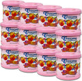 Auto Dynasty TreeFrog Gel-Typed Automotive Cup-Holder Air Freshener Peach Scented Pack of 12