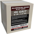 #46 Aluminum Oxide - 8 LBS - Coarse Sand Blasting Abrasive Media for Blasting Cabinet and Blasting Guns.