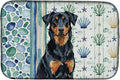 Caroline's Treasures Beauceron Coastal Sea Glass Dish Drying Mat Absorbent Dish Drying Mat Pad for Kitchen Counter Dish Drainer Mat for Countertop 14 x 21 Multicolor