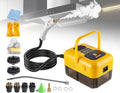 Steam Cleaner for Home Handheld 2500W High Pressure Steamer for Cleaning 9-Level Multipurpose Steam Cleaner for Car Detailing Floor Upholstery Kitchen Bathroom Grout Tile 14 Accessories