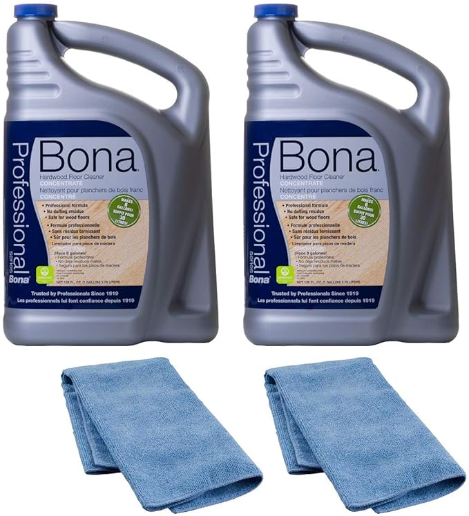 Bona® Hardwood Floor Cleaner Refill 128 Fl Oz (Pack of 2)