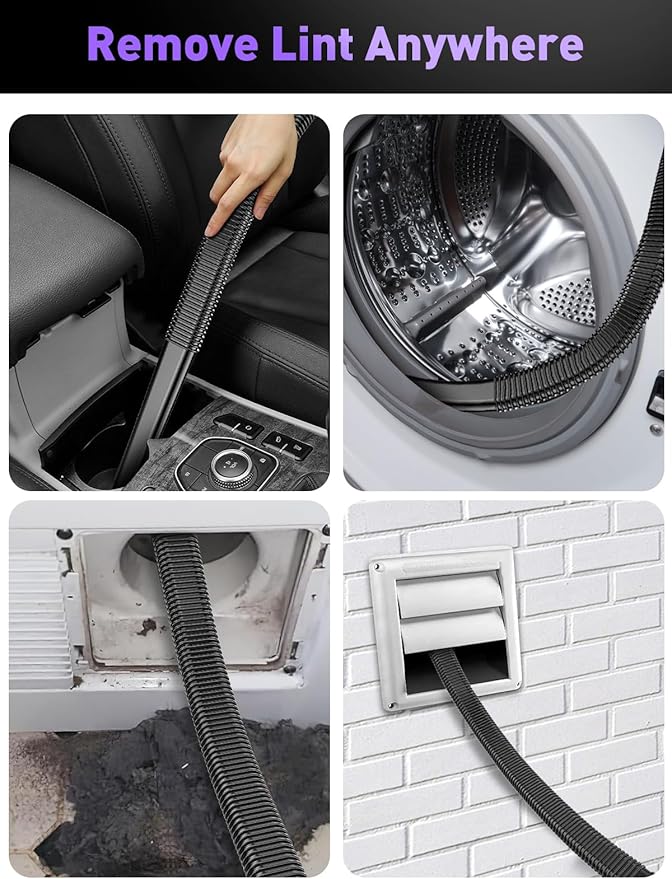 Cordless Vacuum Cleaner 10-in-1 Stick Vacuum with Powerful Suction Hose Anti-Tangle Brush Green LED Light 45Kpa Lightweight Rechargeable Vacuum Cleaner for Home Hardwood Floors Carpets (Violet)