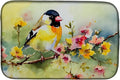 Caroline's Treasures DAC3224DDM Goldfinch Dish Drying Mat Absorbent Dish Drying Mat Pad for Kitchen Counter Dish Drainer Mat for Countertop 14 x 21 Multicolor