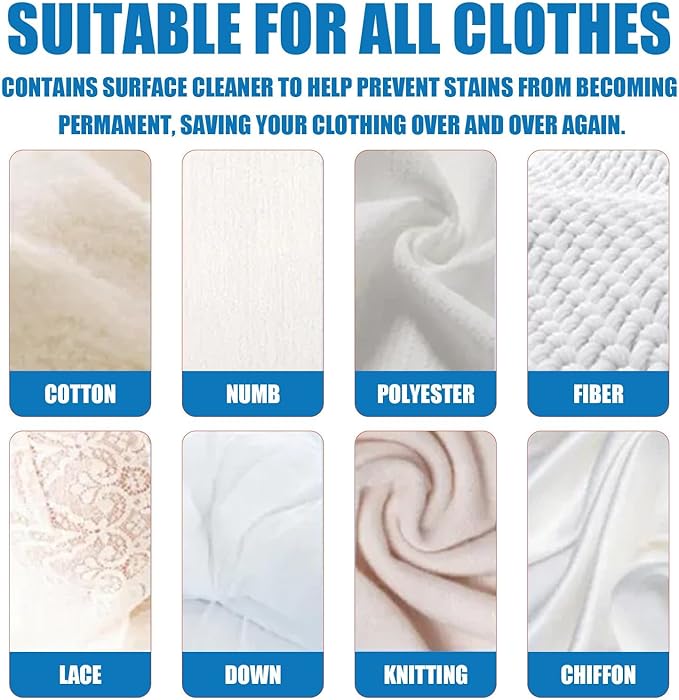 Non Ionic Emulsifier Clothing CleanerClothing Emulsifier Stain Remover300ML/10 FL.OZNon-Ionic Laundry Pre-TreatmentMild Formula Powerful Stain Removal No Damage to Clothes (2)