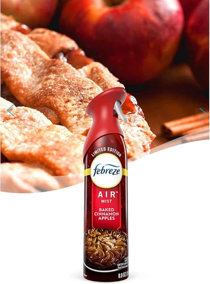 Febreeze Air Effects Air Freshner Limited Edition Holiday Scents Winter Fresh Scents 3-pack of spray (Holiday Variety)
