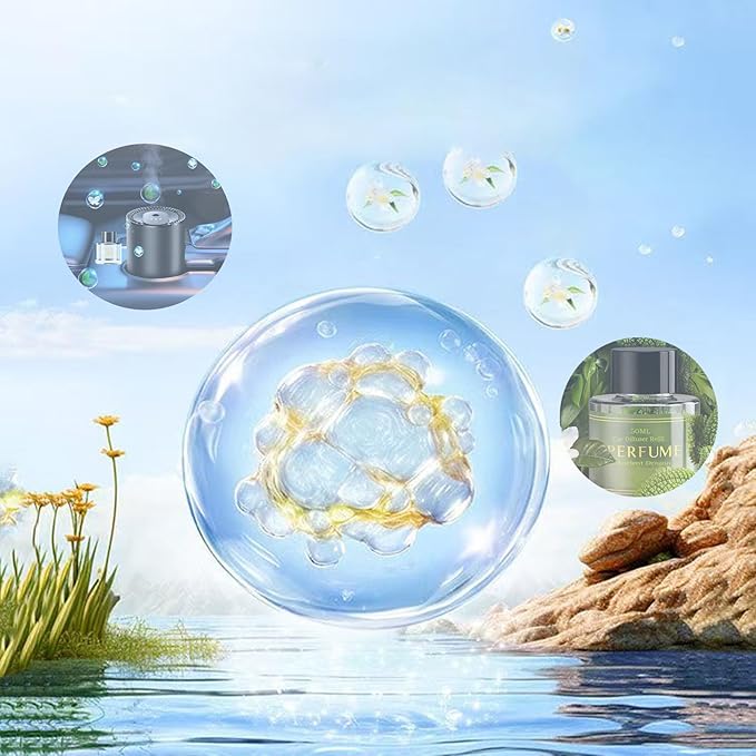 Smart Car Air Fresheners Refill 50ML Made with Natural Plant Extracts Compatible with Various Car Diffuser Refill Universal Perfume Available for 3-5 Months (Fantasy Forest)