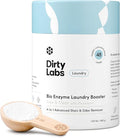 Dirty Labs | Scent Free | Bio Enzyme Laundry Booster | 48 Loads (1 lb) | Hyper Concentrated | High Efficiency &amp Standard Machine Washer | Nontoxic Biodegradable | Stain &amp Odor Removal Enzyme