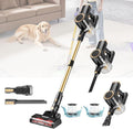 Cordless Vacuum Cleaner Stick Vacuums Electric Brooms Powerful Lightweight Vaccum Cleaners Upright Handheld Rechargeable Lithium-Ion Battery Wireless for Home Hardwood Floor Carpets Car