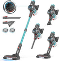Cordless Vacuum Cleaner 650W 55KPa Lightweight Stick Vacuum Up to 70 Minutes Self-Standing Cordless Vacuum with OLED Display and Anti-Tangle Brush Roll for Home Carpets Hard Floors and Pet Hair