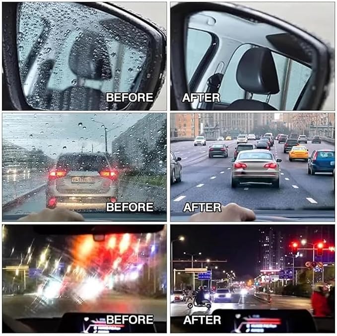 RedGlass Cleaning Board Glass Cleaning Wipe Board for Windshield Improves Clarity and Visibility Glass Coating for Windshield