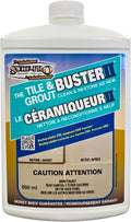 Tile and Grout Buster Cleaner 850 ml (28 oz) – Heavy-Duty Tile &amp Grout Stain Remover for Bathroom Kitchen Shower &amp Floors – For Ceramic Porcelain Stone &amp More – Made in Canada