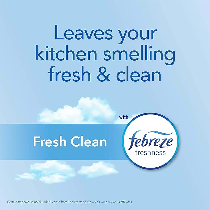 Glad ForceFlex MaxStrength XL Trash Bags 20 Gal Fresh Clean 30 Ct (Package May Vary)