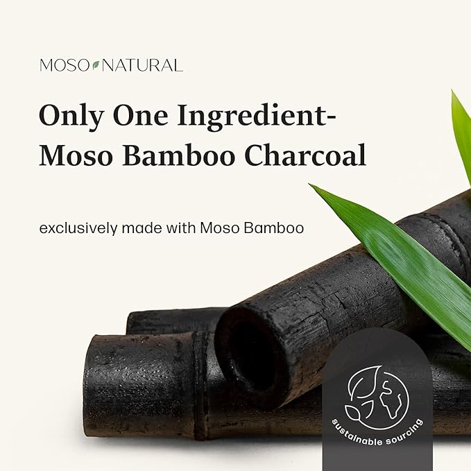 Moso Natural Air Purifying Bag 200g (5 Pack). A Scent Free Odor Eliminator for Cars Closets Bathrooms Pet Areas. Premium Moso Bamboo Charcoal Odor Absorber. Two Year Lifespan! (Green)