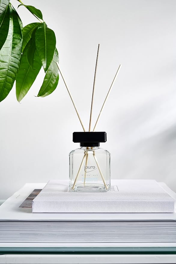 ipuro - Essentials Refill Cotton Fields Room Fragrance - Refill Room Freshener with Star Anise Vanilla Flower &amp Geranium Rose Violet Cedar Wood Fragrance Aroma - Air Freshener Refill Bottle 50