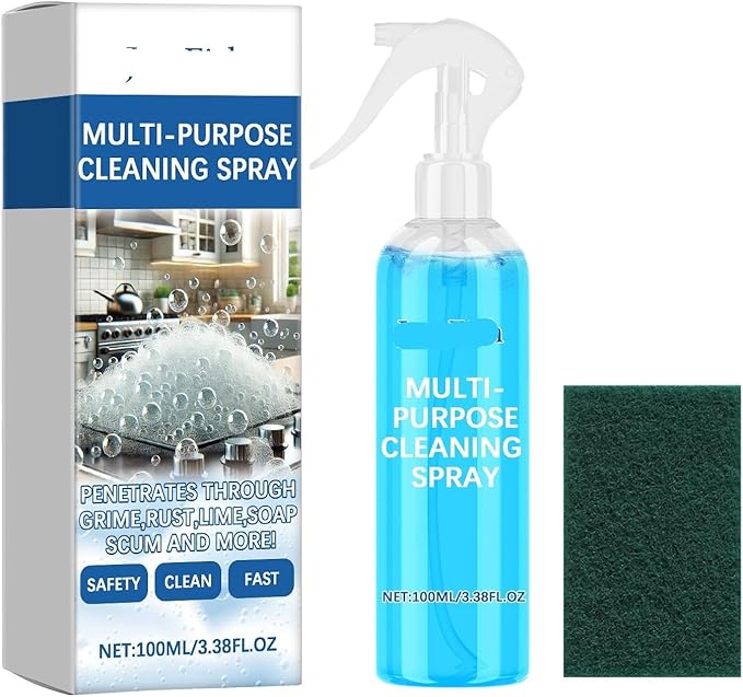 Multi-Purpose Foam Cleaner Powerful Stain Remover For Various Surfaces Deodorizing Residue-Free Portable Cleaning Solution(3PCS)