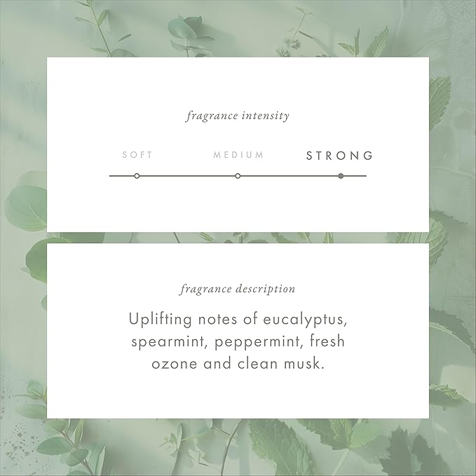 ScentAir Whisper Home Monthly Plug-in Refill Fragrance Cartridge for Home and Office Eucalyptus Mint