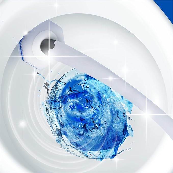 Aimery 100 Counts Blue Disposable Toilet Bowl Cleaning Refills Make Toilet And Bathroom Be Fresh(100 Blue)