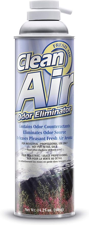 Clean Air Odor Eliminator Room Size Air Freshener 14.25oz Fresh Air Scent