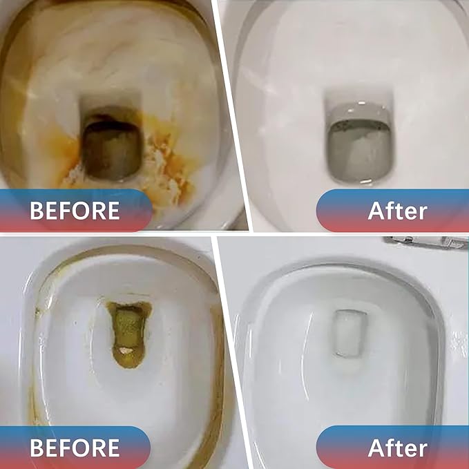 generic Toilet Bowl Cleaners Powder Toilet Cleaner Toilet Cleaning Bathroom Cleaner Foaming for Tile Walls Urinals Washbasins 3PCS 1.65 Pound (Pack of 1)