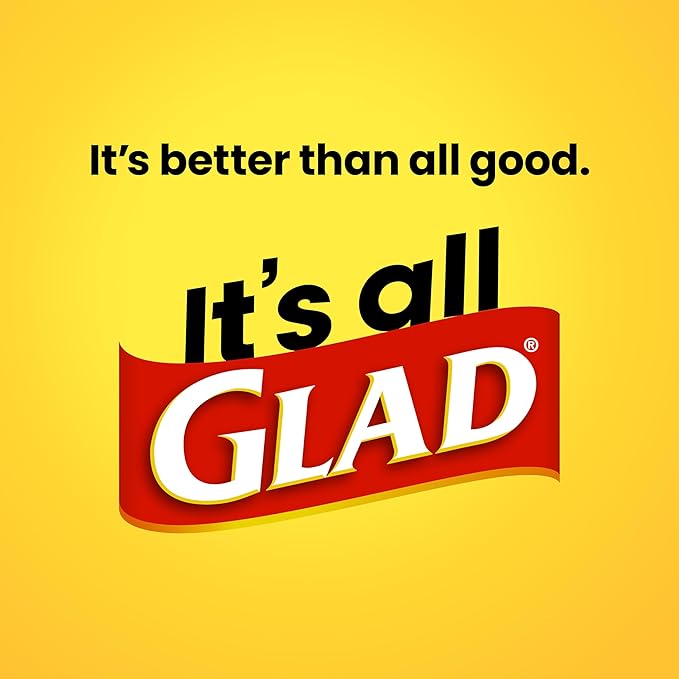 Glad ForceFlex MaxStrength XL Trash Bags 20 Gal Fresh Clean 30 Ct (Package May Vary)