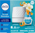 Febrez.e Plug Scent Booster Starter Kit (1) Booster and (1) 0.87 fl oz Refill (Refresh &amp Energize)