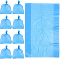 50pcs Large Blue Tear-resistant Plastic Trash Bags 80x100cm Thickened Kitchen Garbage Bags for Hotel Office School Sanitation Use