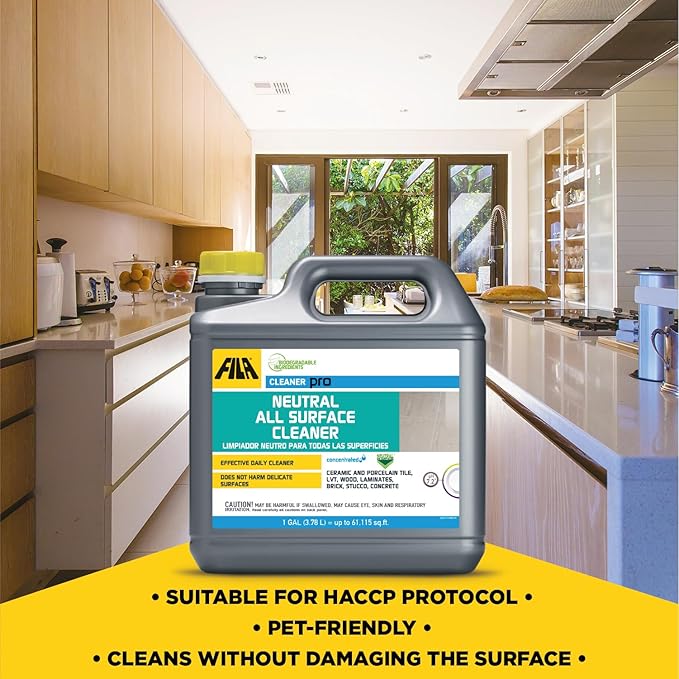 FILA Surface Care solutions CLEANER PRO Neutral All Surface Cleaner 1 Gallon