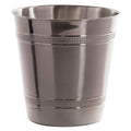 BINO Metal Waste Basket for Home Office Bathroom Dorm Kitchen and More | Trash Can Bin for Bedroom | Desk Trash Can | Home Essentials