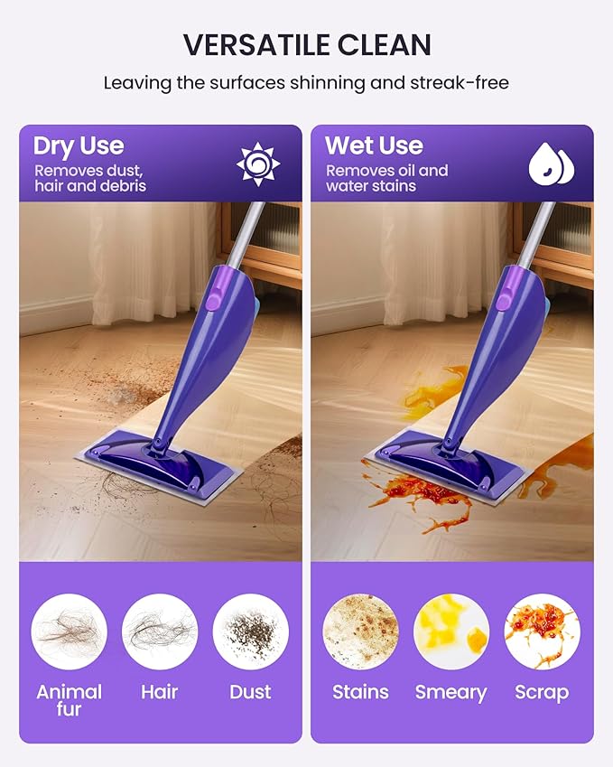 Wet Jet Refills 50 Count Microfiber Wet Jet Pads for Swiffer Mop Disposable Multi Surface Swifter Pads Refill Floor Cleaner for Mopping Heavy-Duty Absorbent and Stickiness