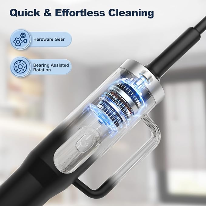 5-in-1 Long Handle Electric Water Bottle Brush Straw Cleaner Brushes with Removable Brush Head Water Bottle Brush Bottle Brushfor Stanley Cups Baby Bottles Pacifiers