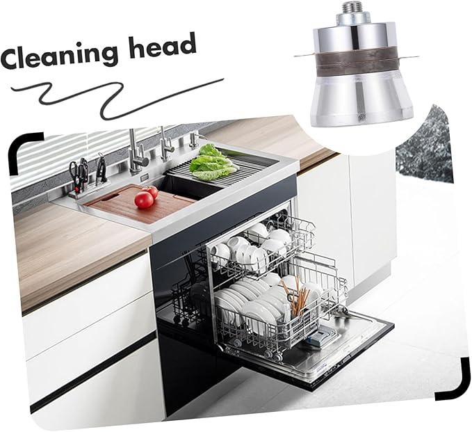 PRETYZOOM 60w Advanced Ultrasonic Cleaning Machine for Dishes Retainer Cleaner Multi-material Energy-efficient Dishwasher Accessory