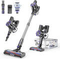 Cordless Vacuum Cleaner for Home 80000PRM Powerful 4 in 1 Lightweight Stick Vacuum with 2 Adjustable Suctions Max 40 Mins Runtime 2600mAh Rechargeable Vacuum Cleaners (Indigo Purple)