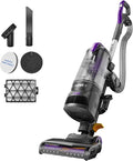 Eureka FlexReach Powerful Upright Vacuum Cleaner for Carpet and Hard Floor Lift-Up Vacuum with Large Dust Cup Anti-Tangle NEU651PL Purple