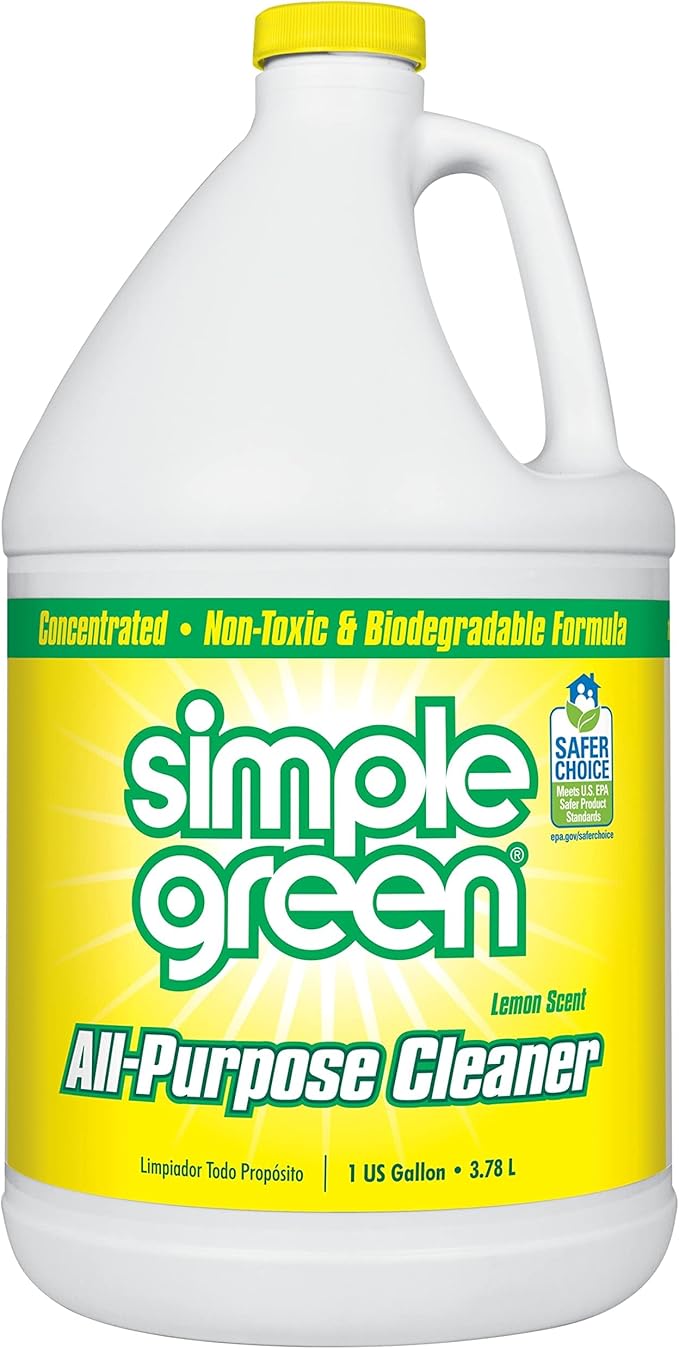 Simple Green 14010 Lemon Scent All-Purpose Cleaner 1 Gallon Bottle