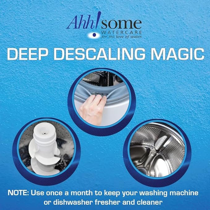 2 in 1 Washing Machine/Dishwasher Bio Cleaner &amp Deodorizer Gel 24 Cleanings in a single container Septic Safe Formula to clean inside out of Front End Top End HE Washing Machines and Dishwashe