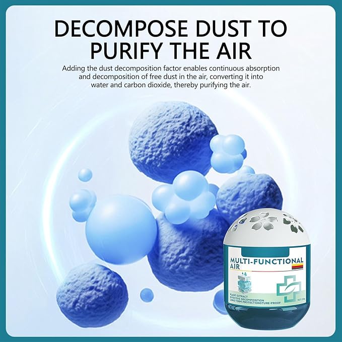 Indoor Air Purification Dust Removal Magic Box 120g Multi Functional Air Magic Boxs Dust Cleaner 1/2/4 Pcs Air Magic Boxs Dust Cleaner No Electricity &amp Noise For Any Room Day And Night (4PCS