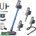 Cordless Vacuum Cleaner 650W/55KPa/70Mins Stick Vacuum with Bendable Wand 3.3 ft Hose Auto Mode Self-Standing Aromatherapy V-Shaped Anti-Tangle Brush for Hard Floor Carpet &amp Pet Hair (X13)