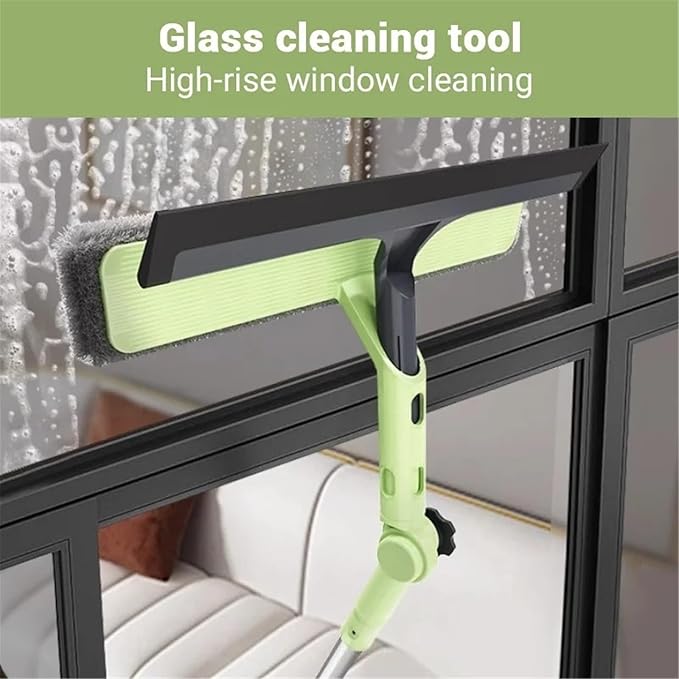 Extendable Double-Sided Window High Window Cleaning All-Purpose Cleaning Tools for Glass Walls and Floors ﻿