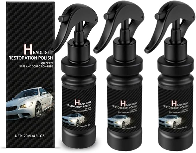 BTDECLAR Innovative Headlight Repair Polish Car Headlight Repair Fluid Car Headlight Cleaner (3)