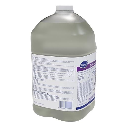 Oxivir Diversey 101106001 Three 64 Liquid Disinfectant Powered by Accelerated Hydrogen Peroxide (AHP) Unscented Concentrate 1-Gallon