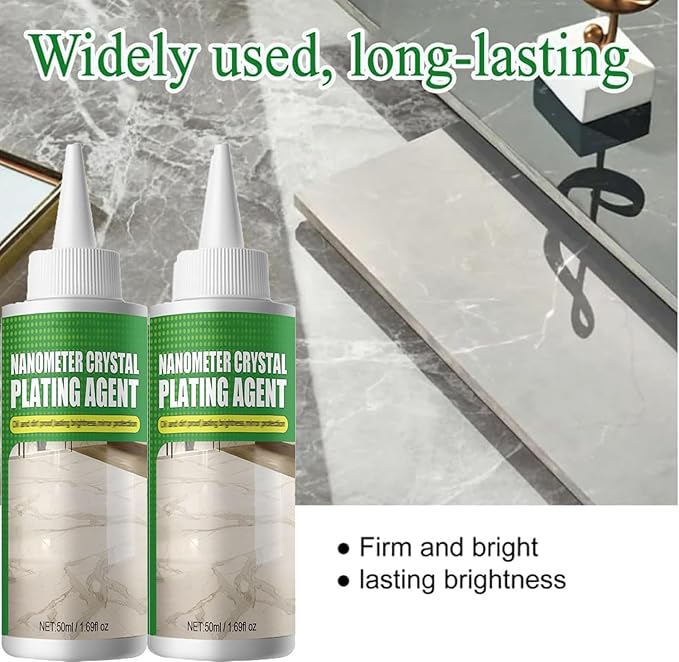 2026 New Nano Crystal Coating Agent For Tile &amp FurnitureNanometer Crystal Plating AgentGranite Marble Countertop Cleaner Quartz Gloss Coating Ceramic Stone Quartz Countertop Sealer And Polish