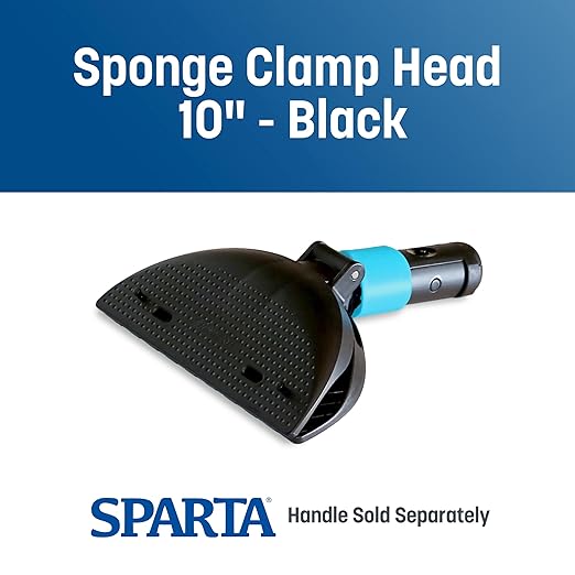 SPARTA Sponge Clamp with Acme Threaded Connection for Cleaning Kitchen Bathroom And Janitorial Use Plastic 10 Inches