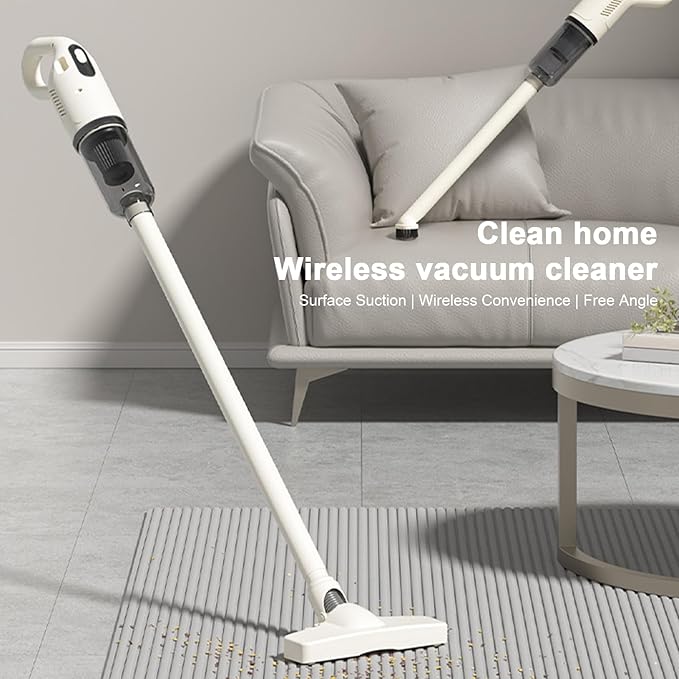 Vacuum Cleaners Enhanced Cleaning Efficiency 34.5x12.5x8cm Handheld Stick Vacuum High Suction Vacuums Easy To Use &amp Maintain For Home Car Carpets