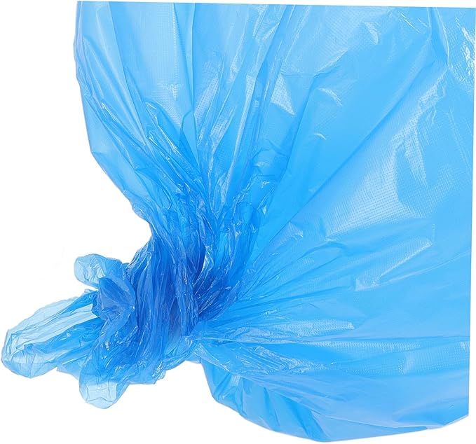 50pcs Tear-resistant Garbage Bags Thickened Large Capacity Trash Can Liners for Bathroom Kitchen Office Home PE Material Bedroom Trash Bags