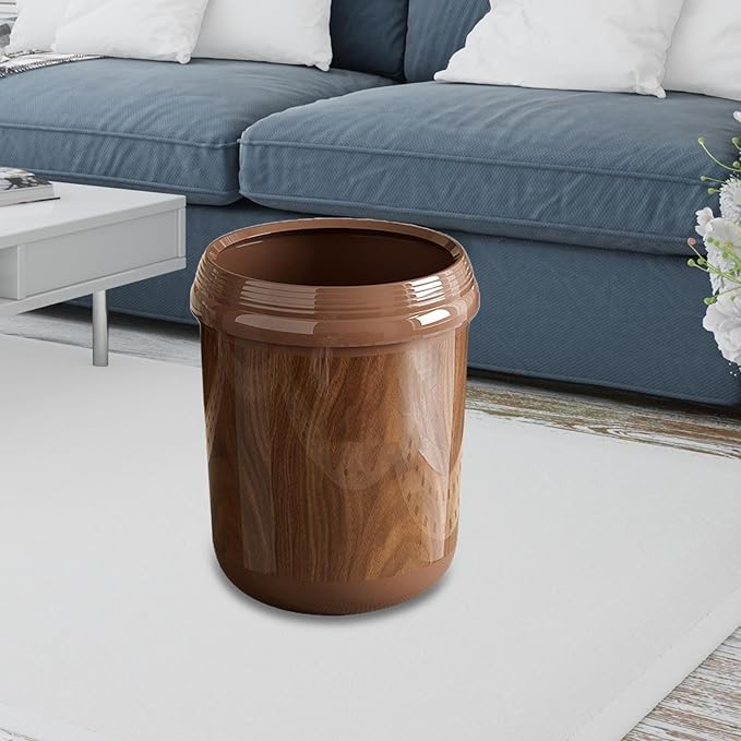 Yajuyi Trash Can Wastebasket Trash Bin Garbage Container for Bathroom Living Room S