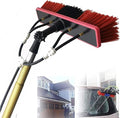 Window Cleaning Telescopic Pole Water Fed Extendable Brush for Cleaner Conservatory Roof Photovoltaic Panel Cleaning/Window Clean (Color : 5.4m/18ft)