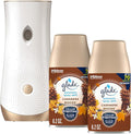 Glade Automatic Spray Refill and Holder Kit Air Freshener for Home and Bathroom Cashmere Woods 6.2 Oz 2 Count