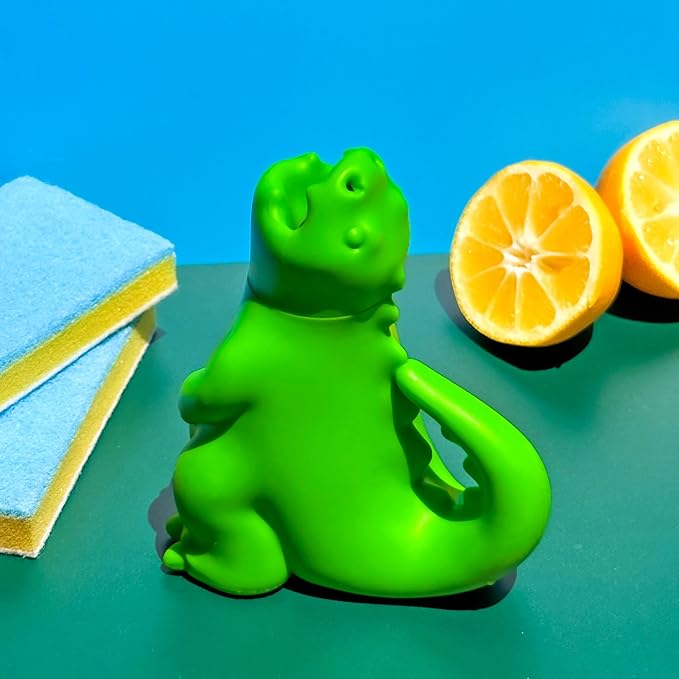 Genuine Fred DRAGON'S BREATH Microwave Steam Cleaner BPA-Free Silicone Dragon Design Easy to Use Reduces Cleaning Time Dishwasher Safe Fun and Effective Kitchen Gadget